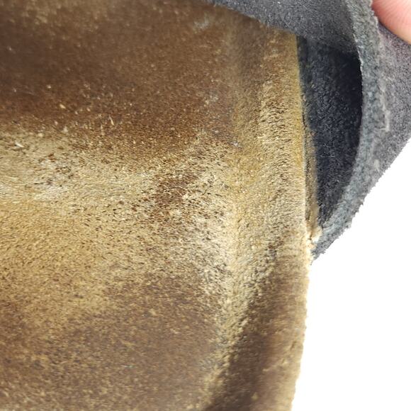 BIRKENSTOCK Arizona EU41 L10 M8 Suede Midnight Blue Soft Footbed Slide Sandals - Picture 13 of 16